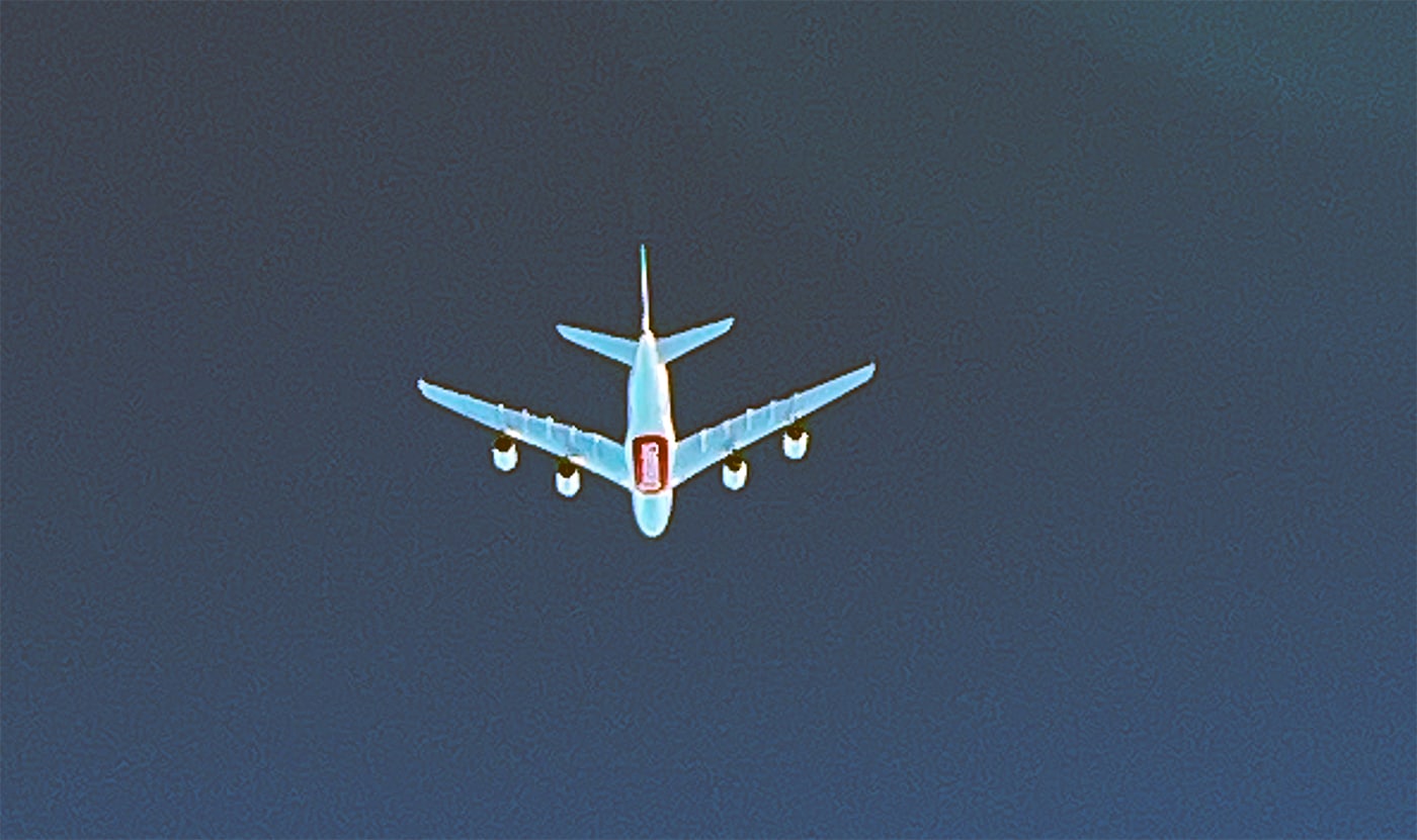 Trailing A380 2000 ft Bellow - TCAS