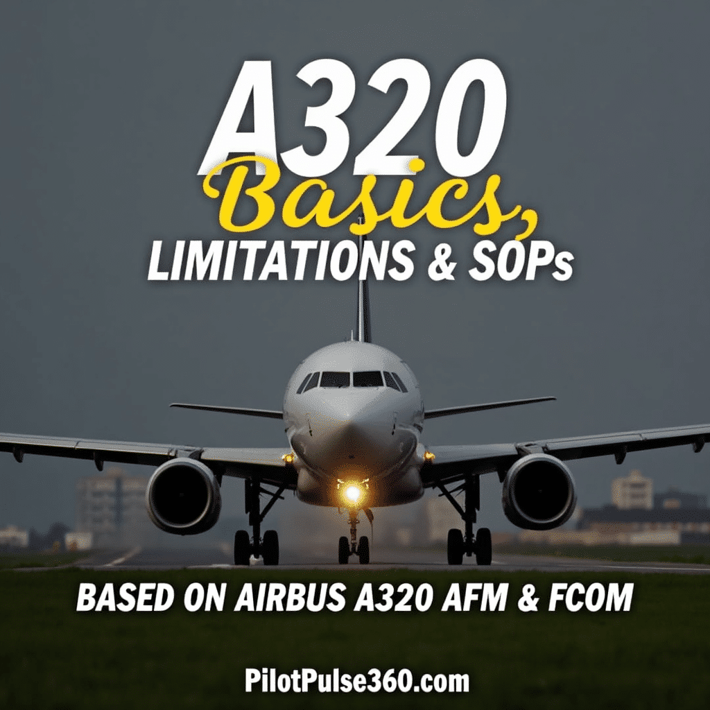 A320 Basics Limitations & SOPs Cover