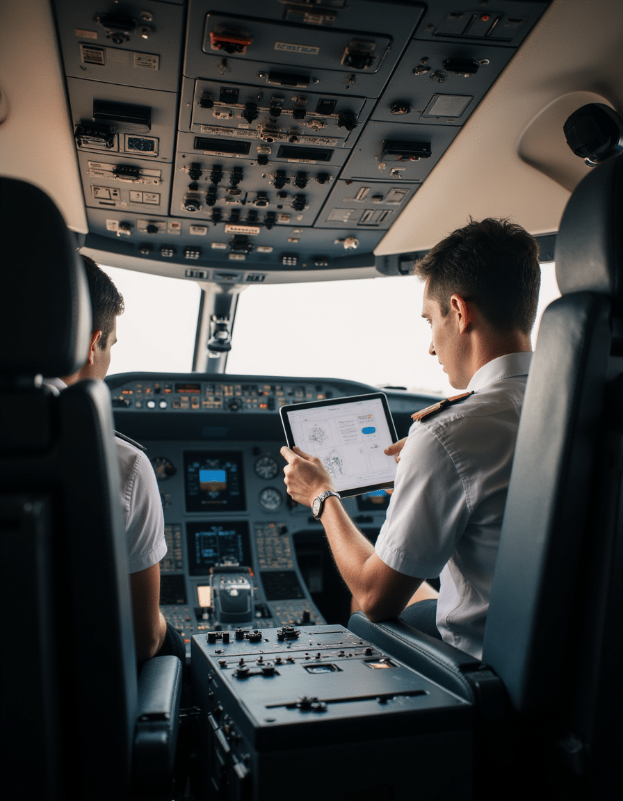 A320 Type Rating students