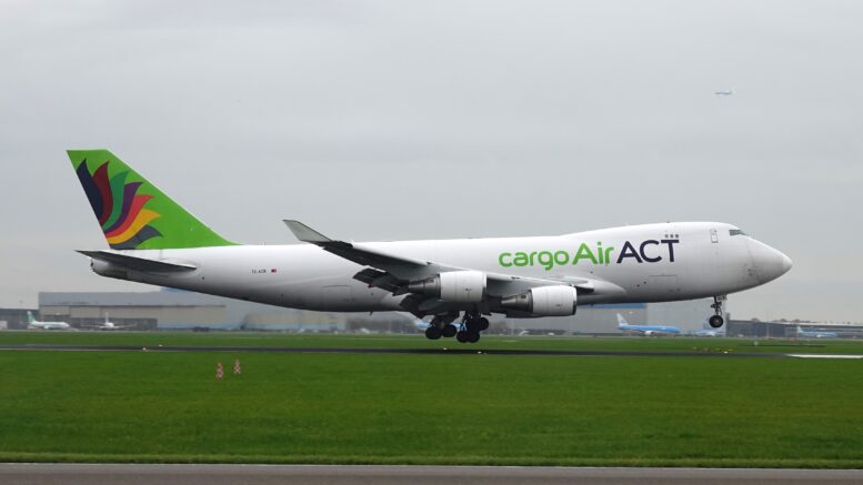 Boeing 747 428ERF TC ACR ACT Airlines