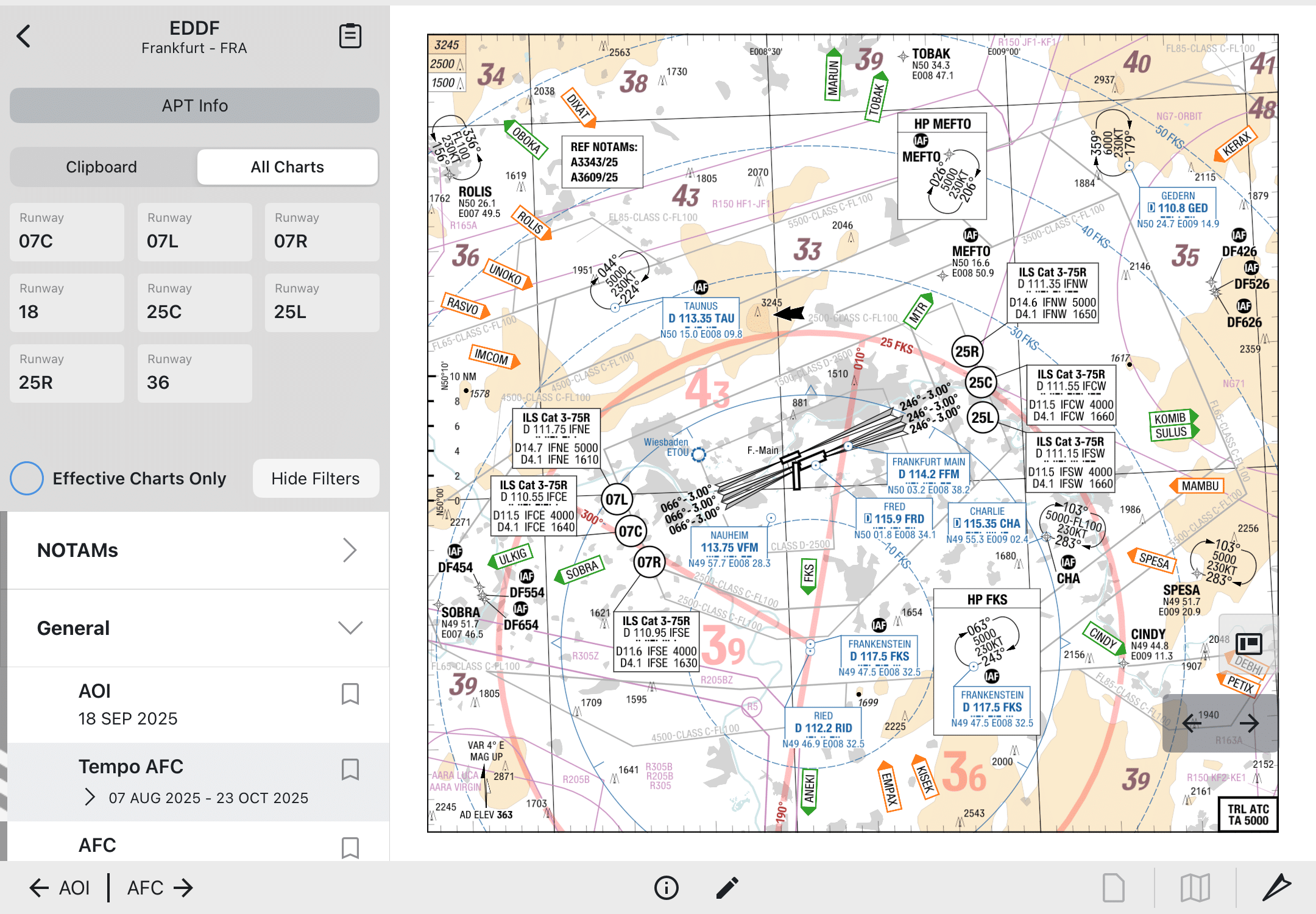 LIDO charts vs Jeppesen: Chart Types and Features